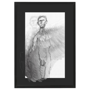 angel black aluminium frame